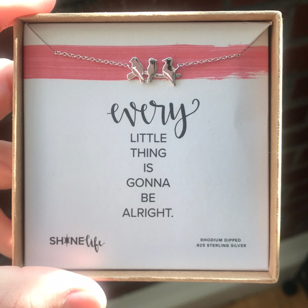 Shinelife Sterling Silver Bird Necklace